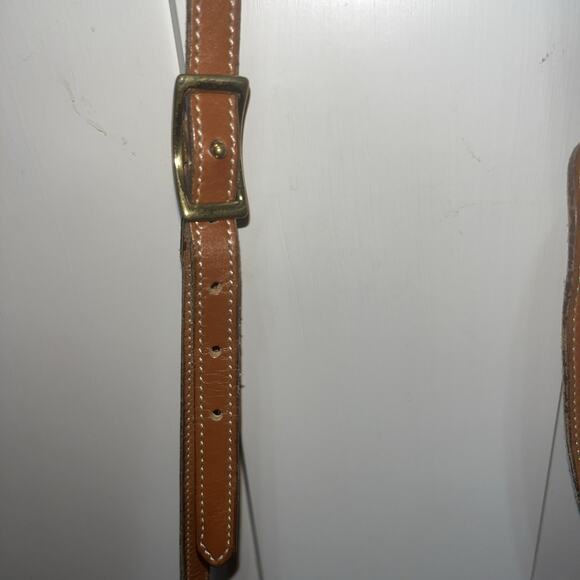 ULTRA RARE Vintage Dooney & Bourke Kilty Bag Black & Tan - Picture 11 of 14